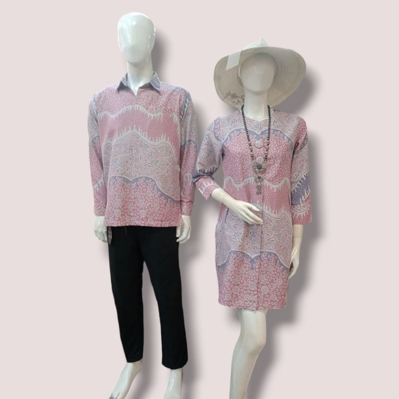 COUPLE BATIK PINK