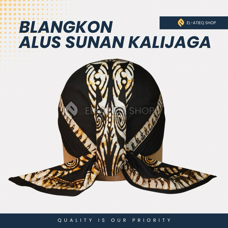 Blangkon Alus Cuci Lipat Sunan Kalijaga