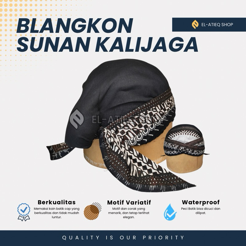 Blangkon Murah Cuci Lipat sunan Kalijaga