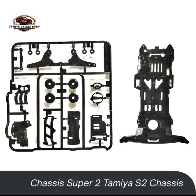 Rep. Tamiya Super 2 Chassis, Chassis Super 2 Tamiya