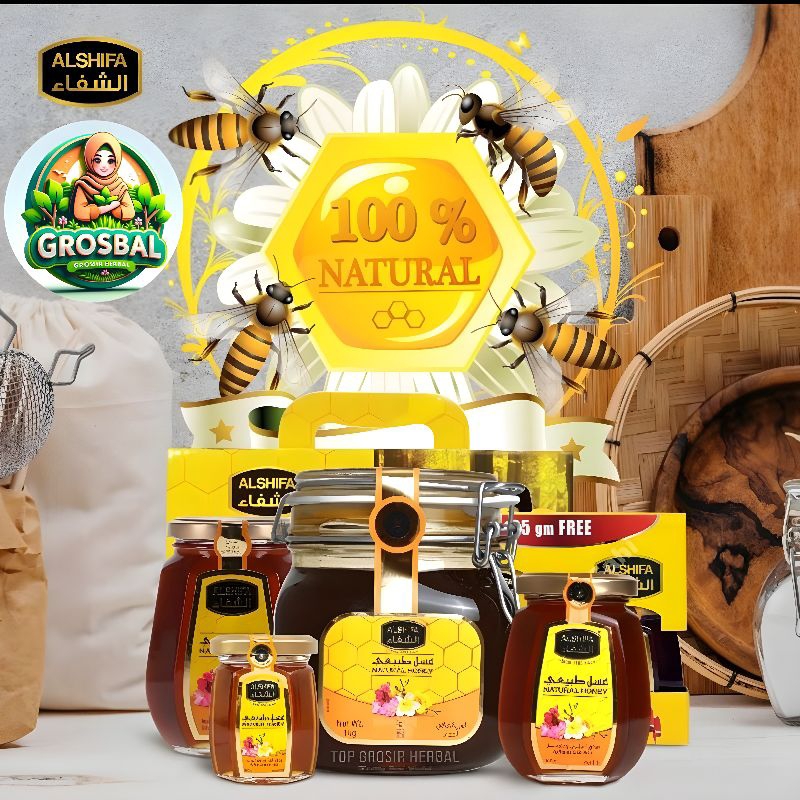 

madu alshifa 125g 250gr 500gr 1kg 500gr+125 1kg+250 import Saudi Arabia asli original