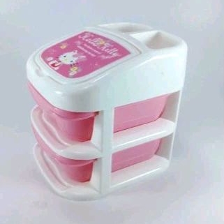Box laci mini susun 2 /box accessories/ box karakter hello kitty