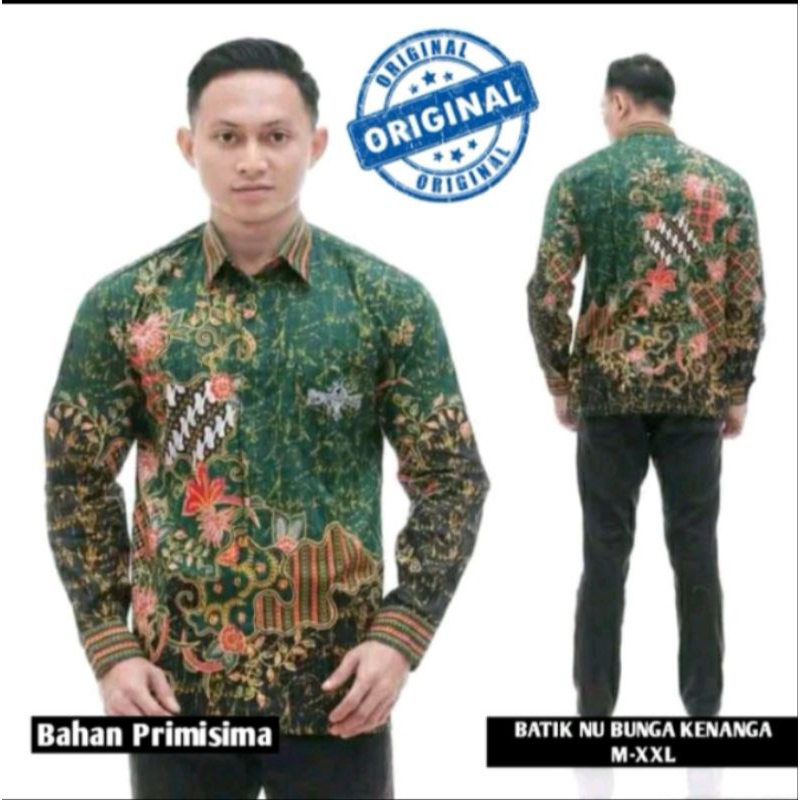 KEMEJA BATIK NU REMEKAN // Kemeja batik Nu BATIK NU