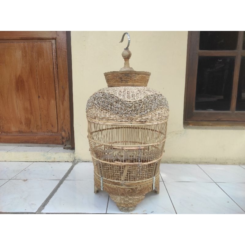 Sangkar perkutut Ukir Jepara terbaru termurah