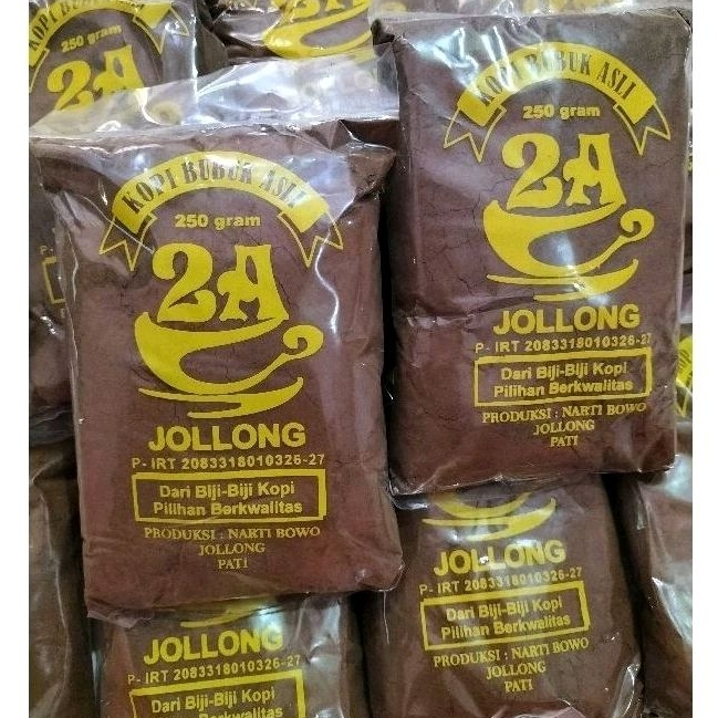 

Kopi Jollong Bubuk Murni Asli Khas Jollong Pati