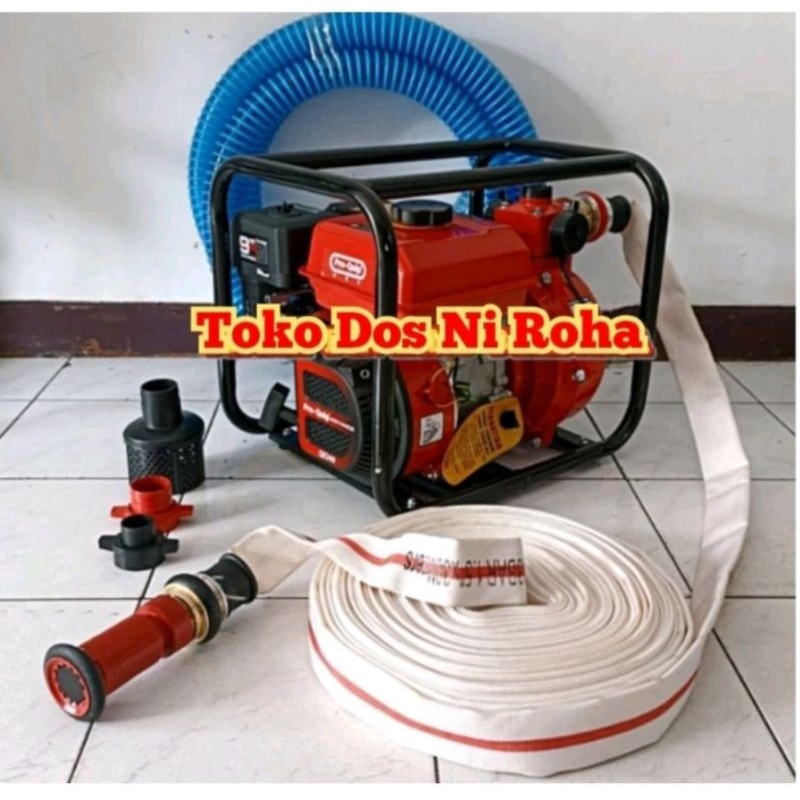Paket Pompa Pemadam Komplit Nozle Variable dan Jet Nozle Siap Pakai