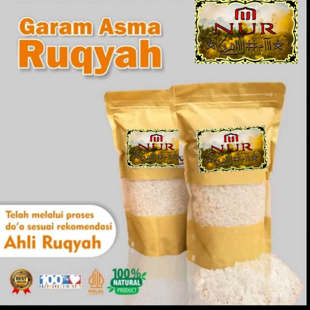 

BELI 1 DAPAT 2 GARAM RUQYAH SYAR'IYYAH NUR ORIGINAL