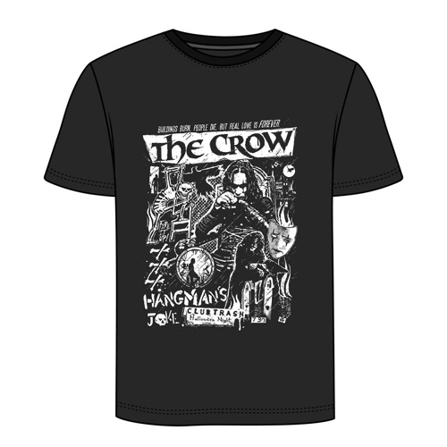Kaos The Crow Tshirt Distro Casual Cotton 100% [REAL PICT READY STOCK SIAP KIRIM] | Size S M L XL XX