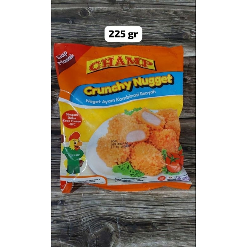 

Champ Naget Crunchy 225 gr Nugget