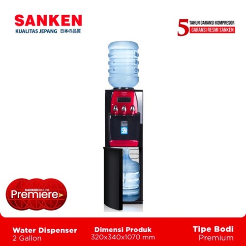 DISPENSER SANKEN Z88 GALON ATAS BAWAH - KOMPRESOR