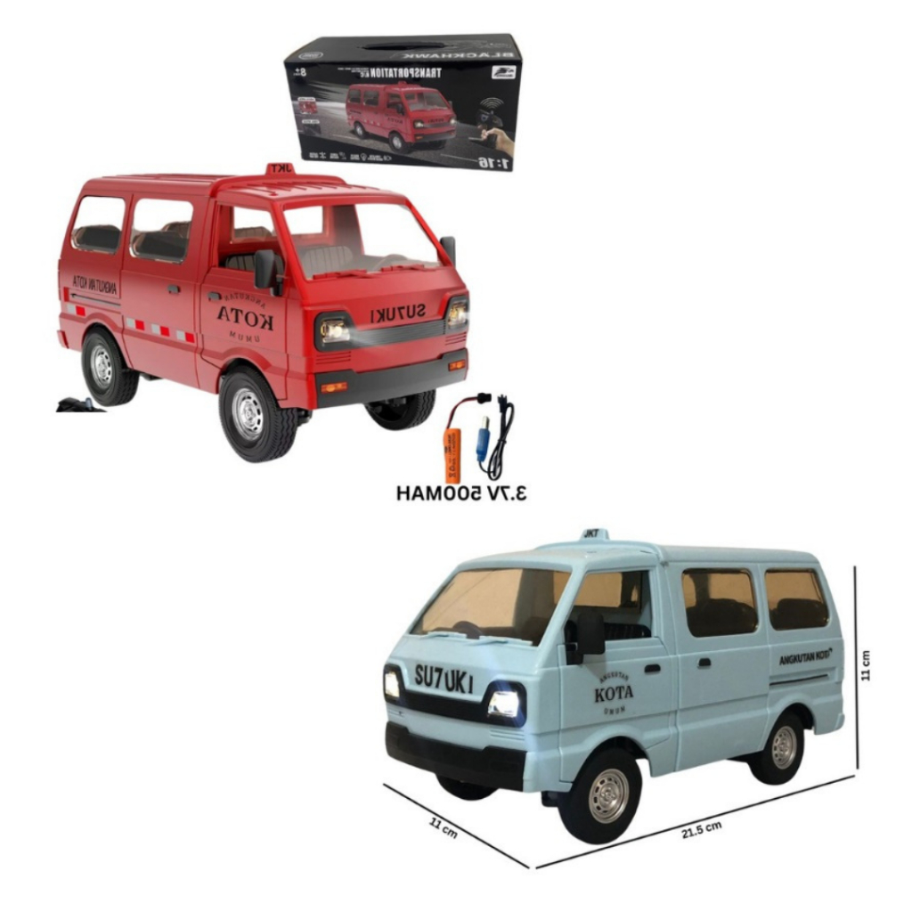 RC Angkot angkutan Kota Mainan Remote Control B636