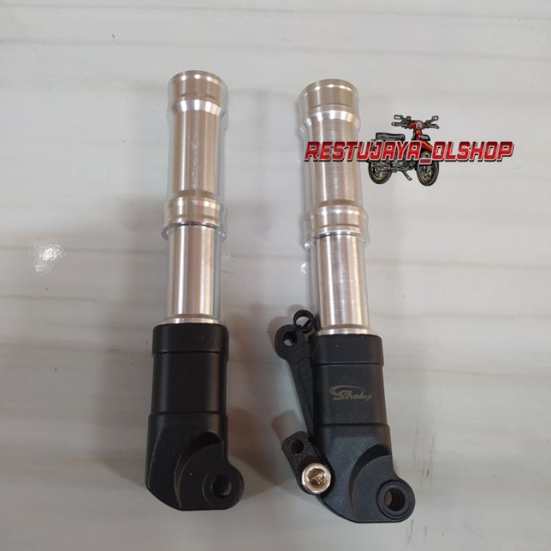 TABUNG BOTTOM SOK SKOK SHOK SHOCK DEPAN SUZUKI SMASH SHOGUN 110 SHOGUN 125 VARIASI DEPAN CNC TABUNG 