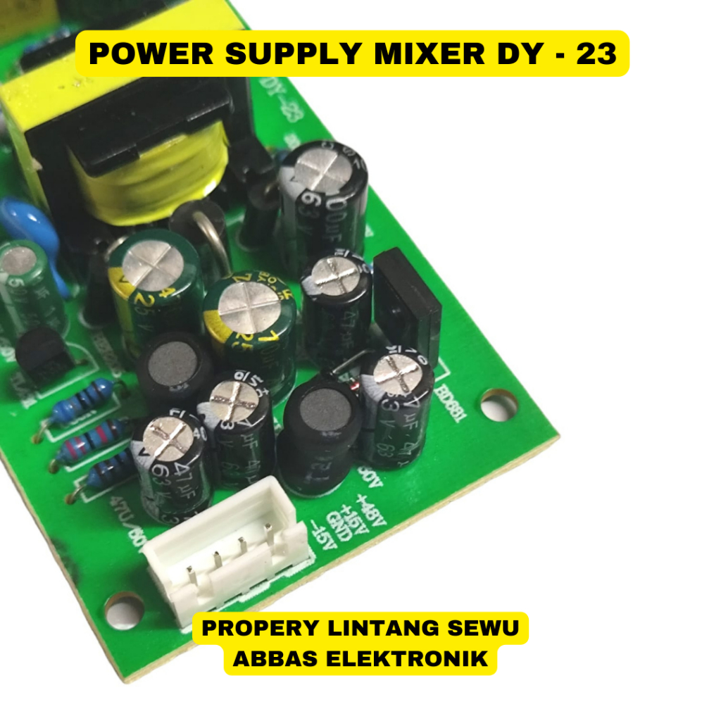 Bomransit_1 - Power Supply Mixer Dy-23 Huper Wisdom Psu Audio Mixer