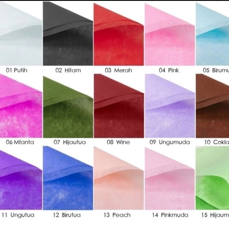 

KERTAS BUNGA COTTON PAPER TISSUE TISU FLOWER PAPER FLOWER WRAPPING BUKET BUNGA