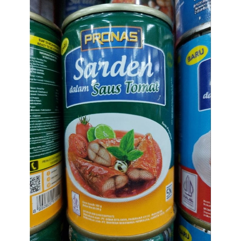 

KZ - pronas sarden saus tomat 155g HALAL