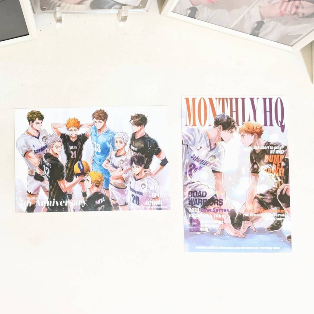 BULK POSTCARD KAGEYAMA HINATA MSBY ADLERS BY UMMM_MMMA