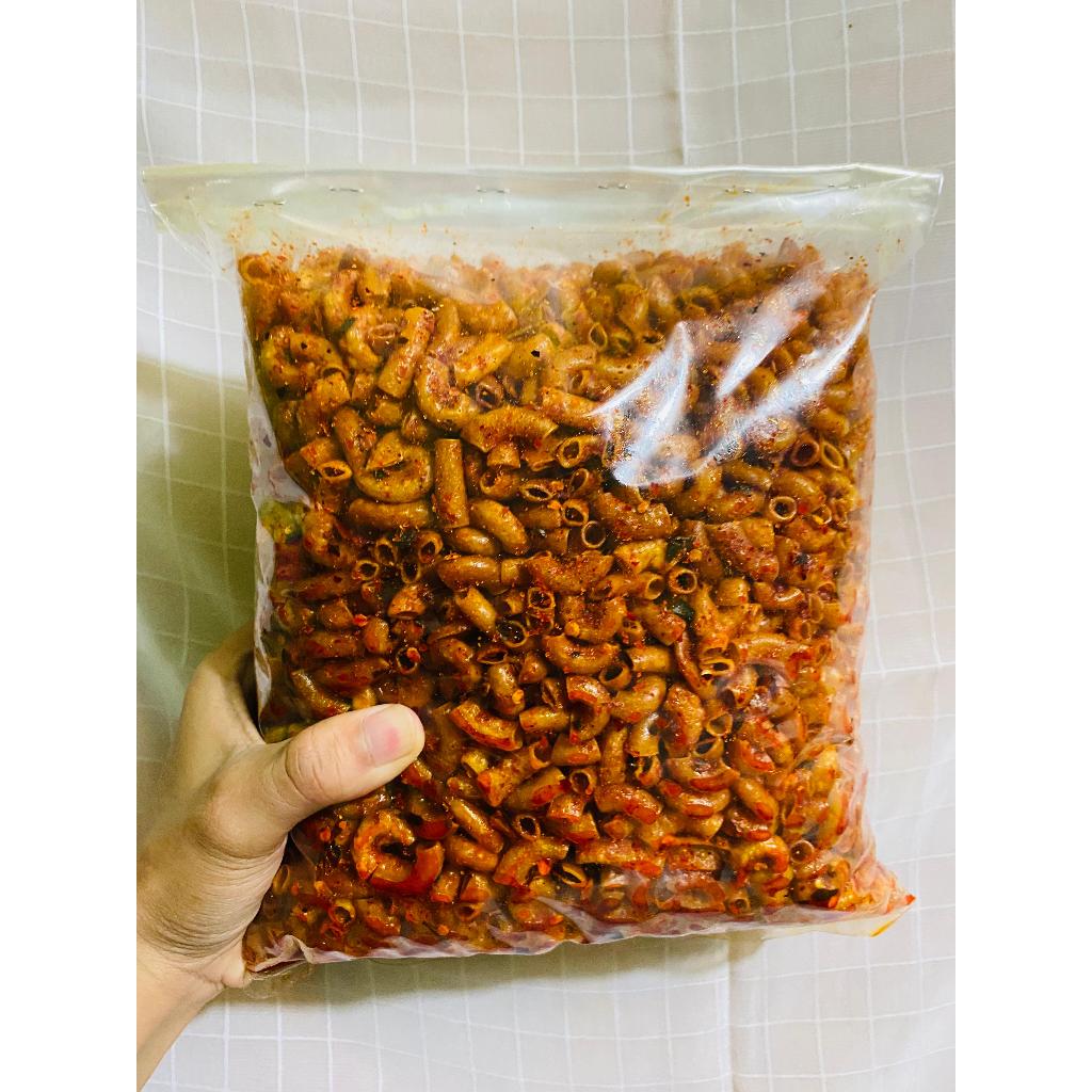 

sebring makaroni kriuk pedas daun jeruk bumbu melimpah/sebring makaroni kriuk original daun jeruk kemasan 500gr 250gr 100gr