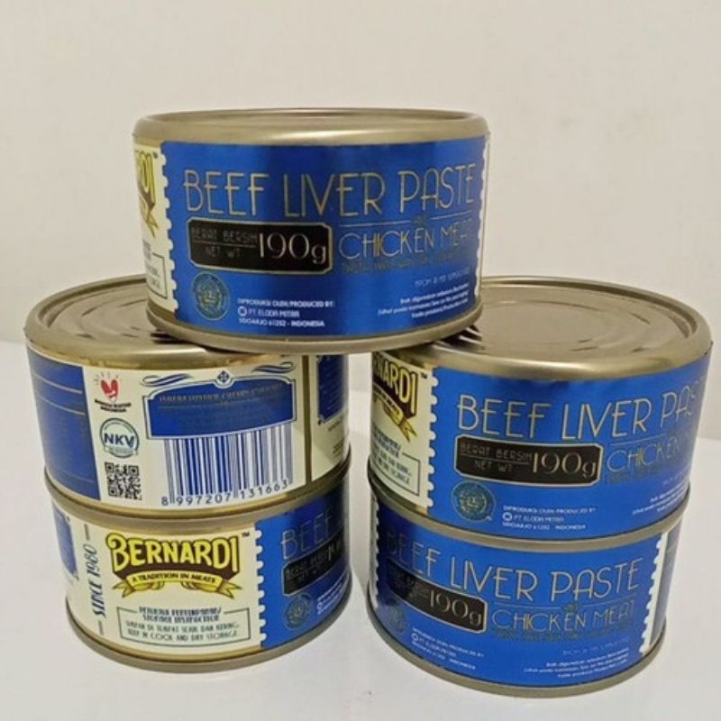 

BERNARDI BEEF LIVER PASTE KEMASAN 190GRAM
