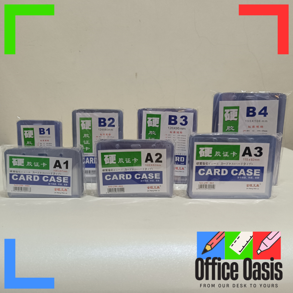 

Top Loader Photo Card / Card Case / Name Tag ID Card 1 Pak (20 Pcs)