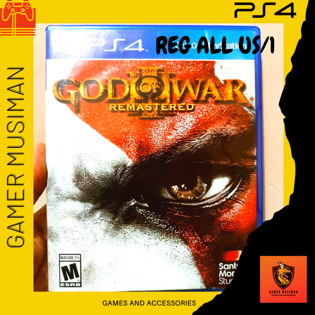 BD PS4 GOD OF WAR 3 REMASTERED  - SECOND MURAH
