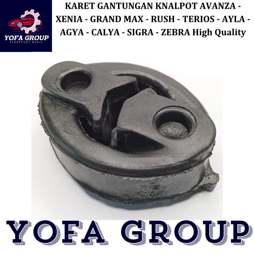 SPAREPART MOBIL KARET GANTUNGAN KNALPOT AVANZA - XENIA - DAIHATSU GRAND MAX GRANMAX GRANDMAX LUXIO -
