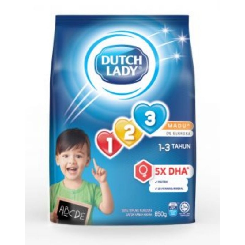 

Dutch Lady 1-3 Tahun 850 gr