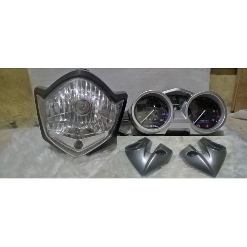 Batok Kepala Lampu Depan Vixion Old Spedometer Kilometer Vixion Plus Kupingan Lampu Full Set