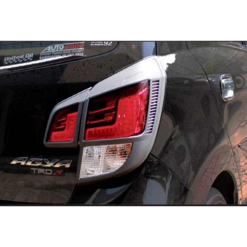 Paket Garnish Depan Belakang Blacktivo ayla agya 2017 Paket Garnish AYLA AGYA