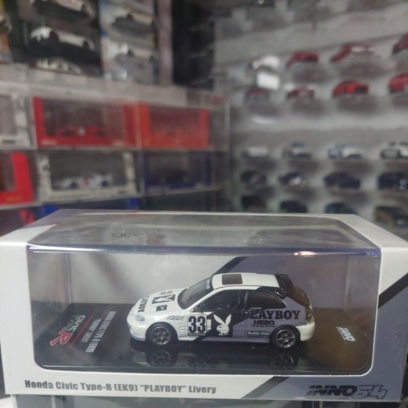 INNO64 HONDA CIVIC TYPE R [EK9]  PLAYBOY LIVERY