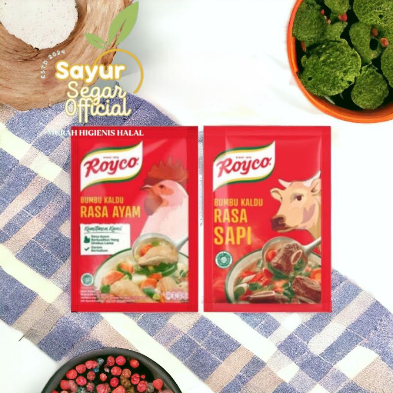 

Royco Ayam dan Sapi 220 Gram Penyedap Makanan