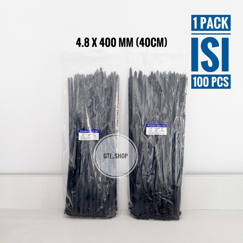 

gk Kabel Ties 40cm (400mm)PROMO TERMURAH Cabel Tie Putih dan Hitam