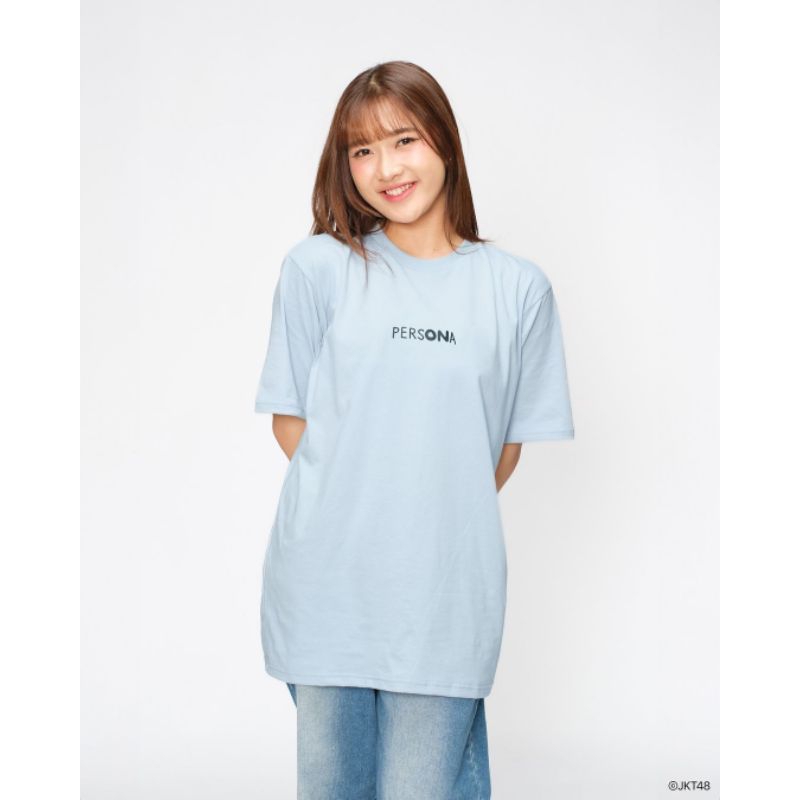 Kaos JKT48 Birthday Cornelia Vanisa (Oniel) | T-Shirt Pria Wanita New 2024 - Dusty Blue