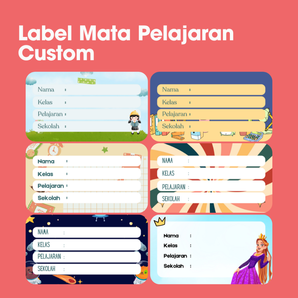 

Stiker Mata Pelajaran Custom - Label Mata Pelajaran Custom - Label Mapel Custom - Stiker Mapel Custom