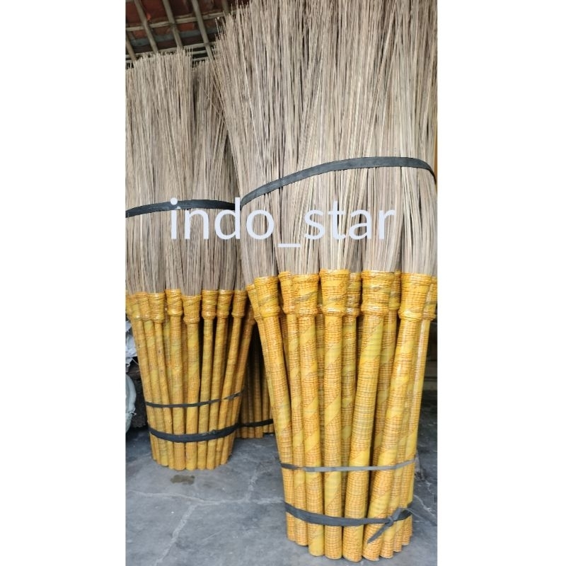sapu lidi gagang panjang / sapu lidi taman / sapu jalanan kuat awet
