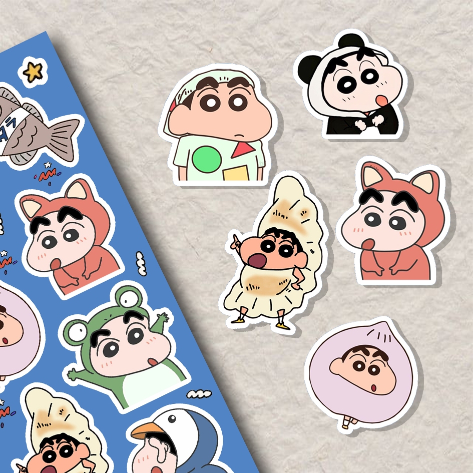 

PeelPop - Stiker Shinchan Blue | vinyl | waterproof | glossy