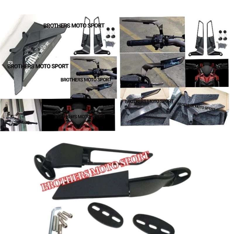 spion winglet universal spion stealth spion winglet neked universal spion winglet fairing spion wing