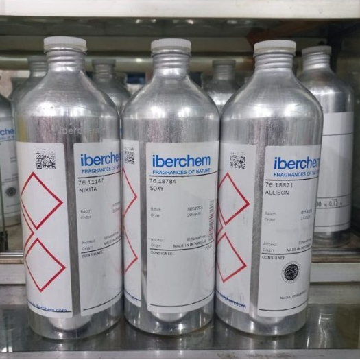 Botol Kaleng Parfum Alumunium 1kg 1000ml ex farfum bekas farpum Random