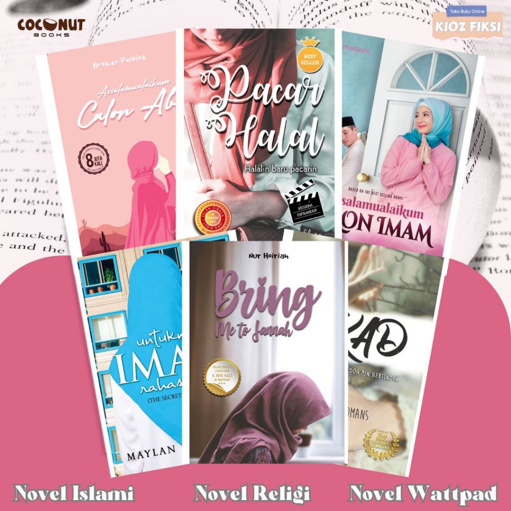 Novel Wattpad Novel Religi Coconut Books Waalaikumsalam Pelengkap Iman WPI | Dear Allah | Dear Imamk