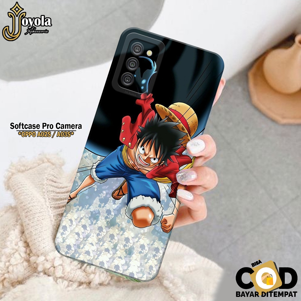 Case Samsung Galaxy A03S / A02S - JOYOLA - Fashion Case Anime - Softcase Pro Camera - Kesing Hp Sams
