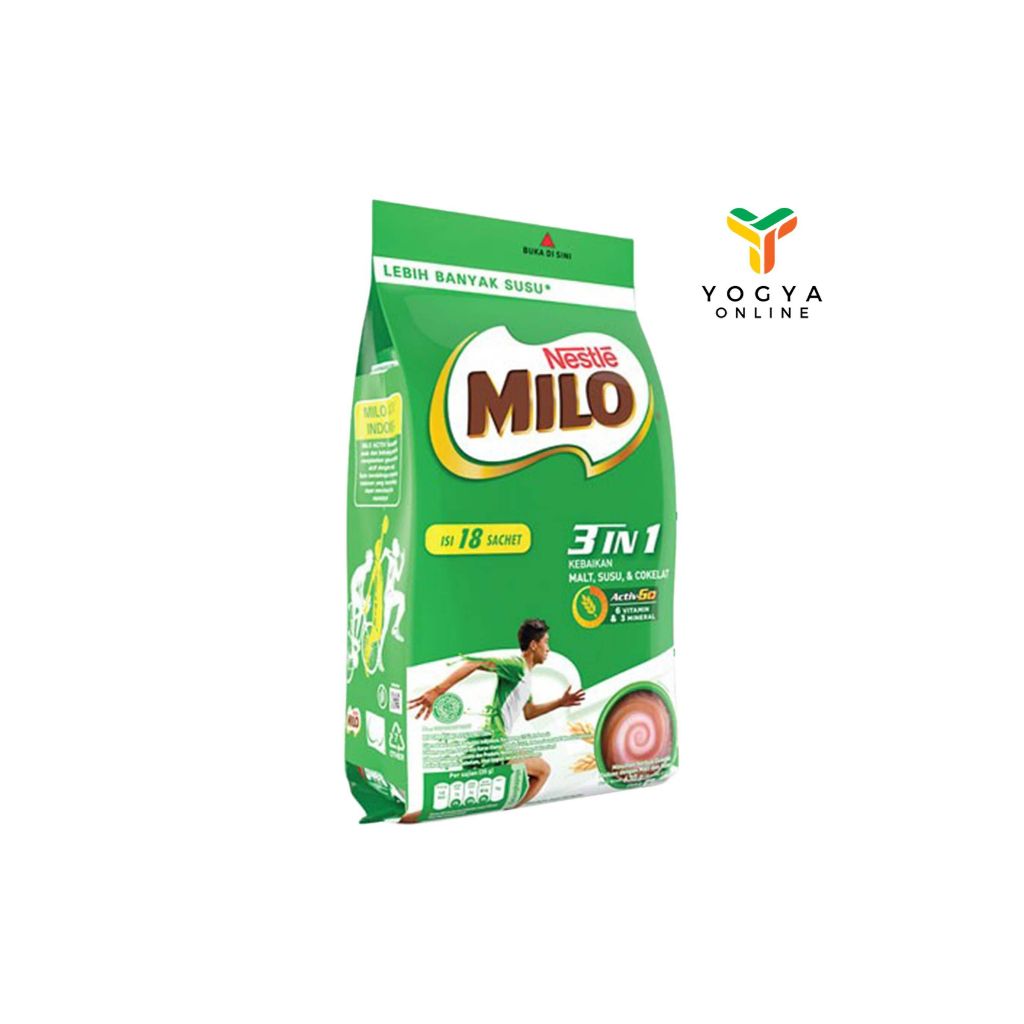 

Minuman Cokelat Milo 3In1 18X35 Gram