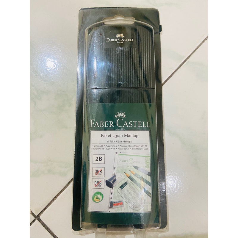 

Pensil 2B FABER CASTELL Paket Ujian Mantap