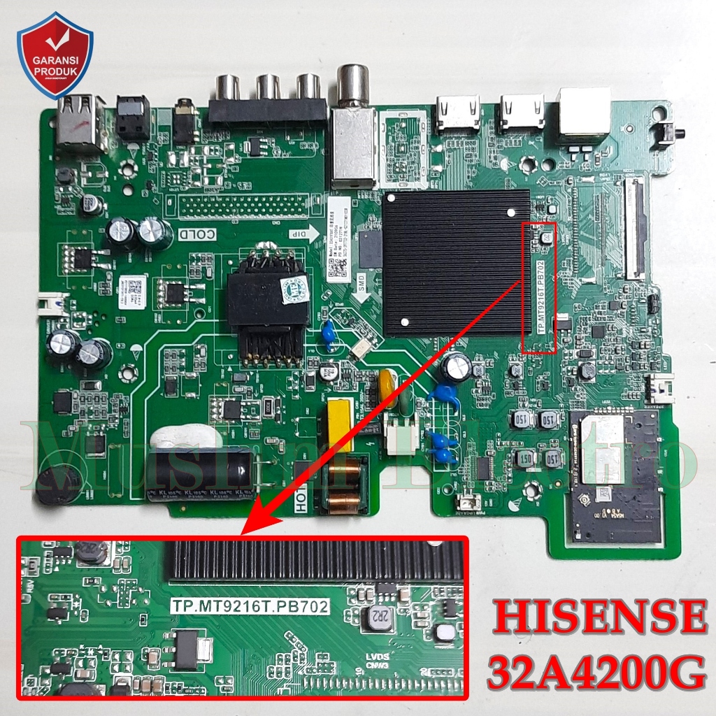 Mainboard LED TV Hisense 32A4200G 32A4200