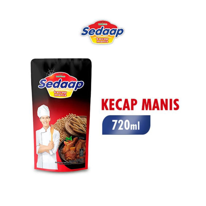 

[Kalimantan] SEDAAP Kecap Manis Refill 720ml