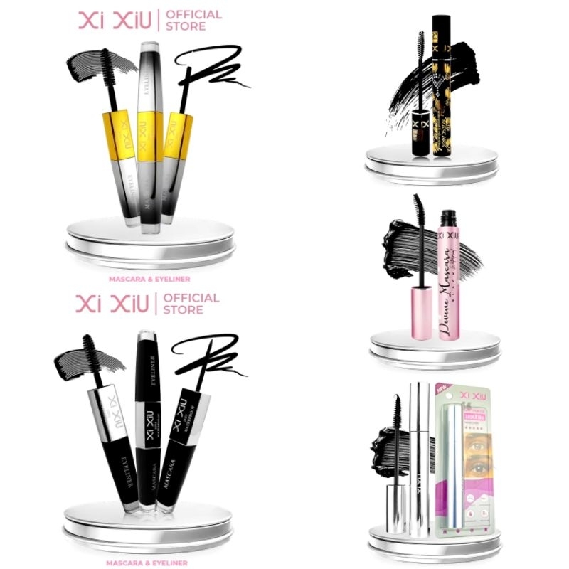Xi Xiu 2in1 Mascara & Eyeliner | Xi Xiu Divine Series | Xi Xiu Lovely Mascara | Xi Xiu Ultimate Lash