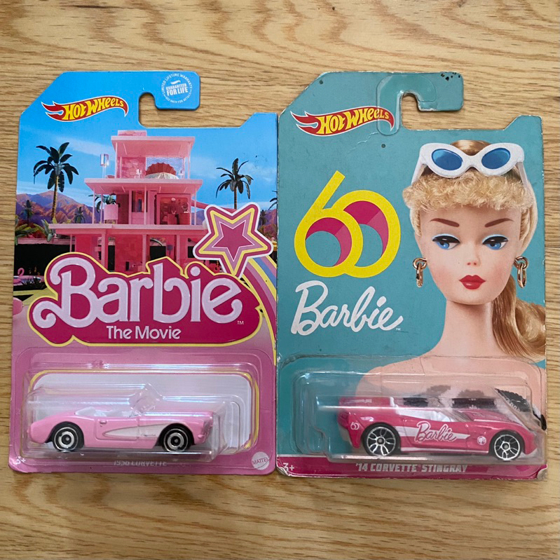 Hotwheels Barbie 1956 Corvette Corvette Stingray Barbie Edition