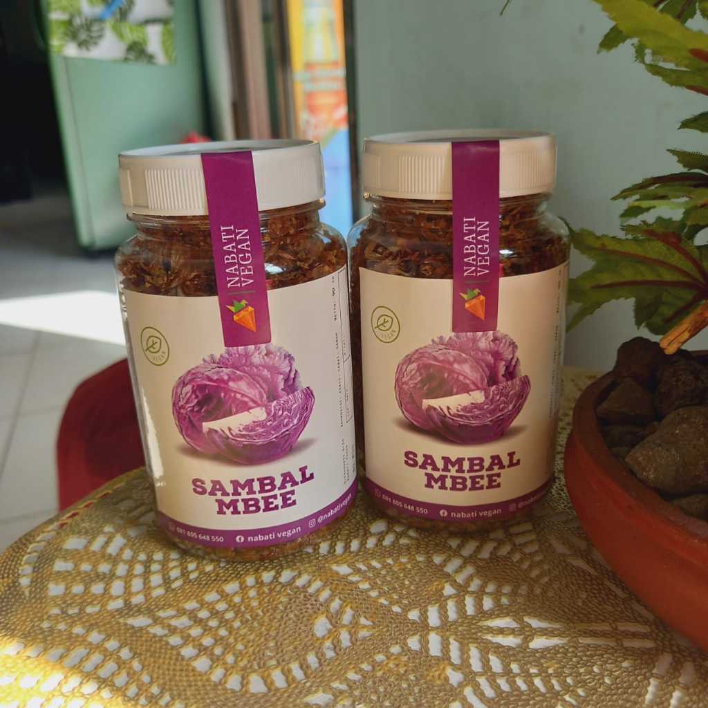 

Sambal Mbee Toples 90g/Sambal Mbee Vegan