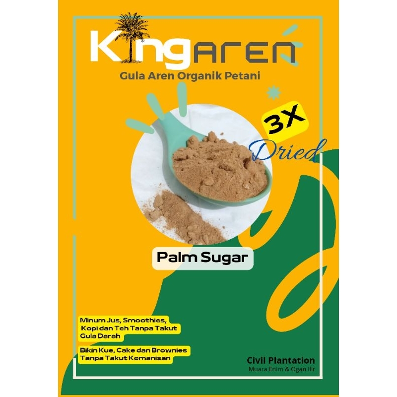 

Gula Aren Semut Bubuk Organik