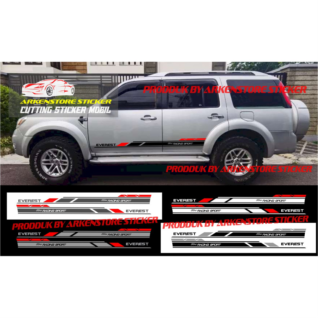 Sticker ford everest sticker stiker mobil everest sticker list everest