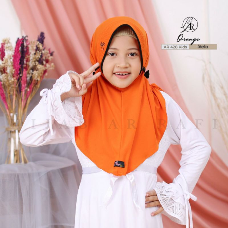SPECIAL PRICE ✔️AR 428 KIDS NEW ORI BY ARRAFI//TERBARU BRAND ✔️//Hijab Polos//INSTANNremium//hijabel