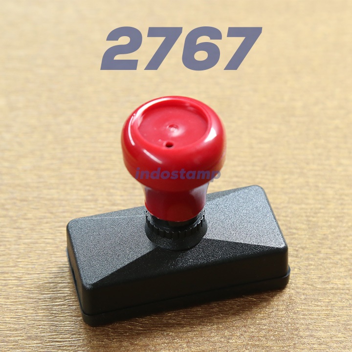 

gagang stempel 2767 flash stamp kotak 27mm 67mm original indostamp